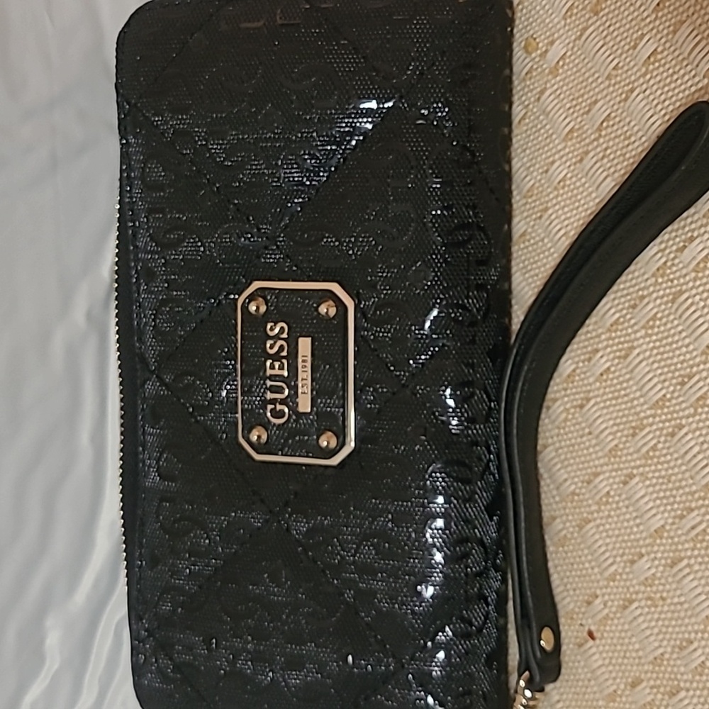 Guess Signature Quilted Wallet